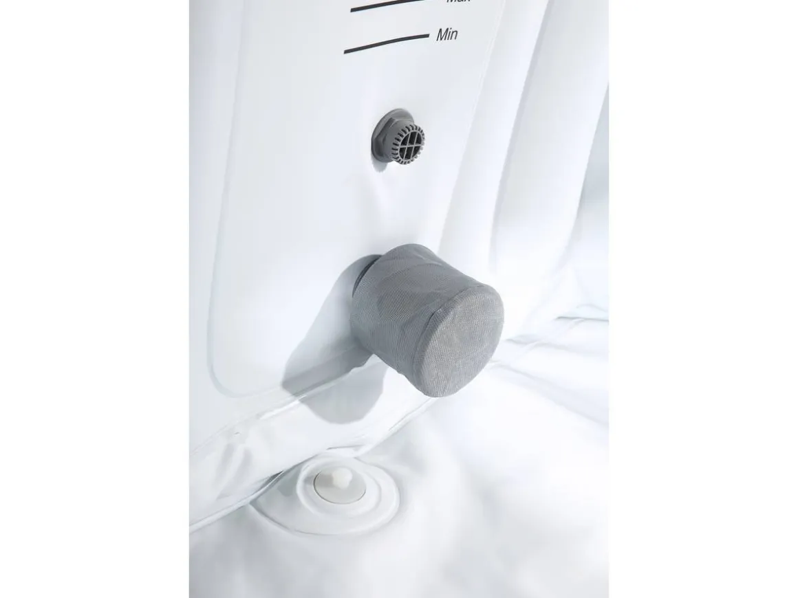 Spa Gonflable Nice en PVC - 6 places - Marron/Crème