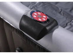 Spa Gonflable NICE en PVC - 6 places - Gris/Noir