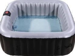 Spa Gonflable NICE en PVC - 6 places - Gris/Noir