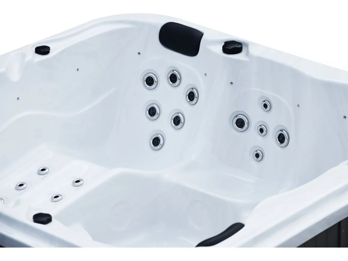 Spa led " Ornella " - 5 places - 2.15 x 2.15 x 0.88 m