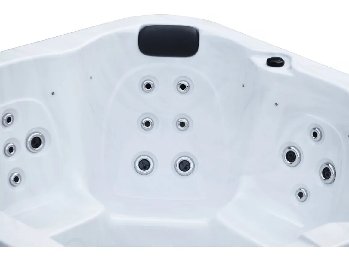 Spa led " Ornella " - 5 places - 2.15 x 2.15 x 0.88 m