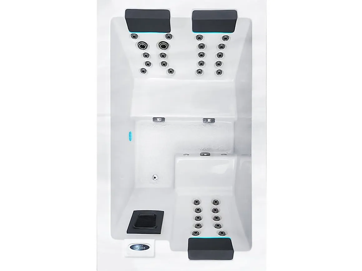 Spa " Serene 3 " - 2 places assises + 1 allongée - 2.10 x 1.30 x 0.81 m