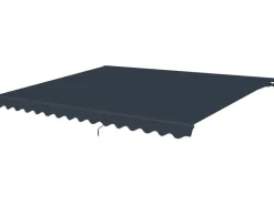 Store banne en aluminium "Ombra 4" - 395 x 300 cm - Gris