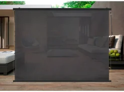 Store pergola bioclimatique - 367 x 208 cm - Gris anthracite