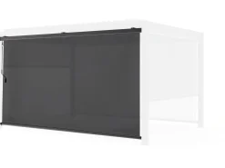 Store pergola bioclimatique - 367 x 208 cm - Gris anthracite