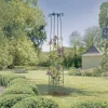 Support  décoratif - " Obelisk " - Ø 0.41 x 2.00 m - Rouille antique