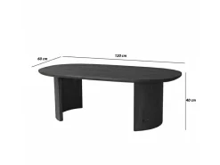 Table basse en bois 