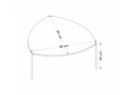 Table basse en bois