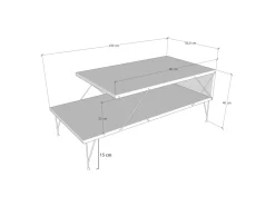 Table basse en bois