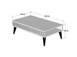 Table basse en bois