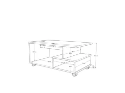 Table basse en bois