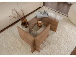 Table basse en bois 