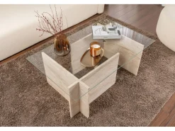 Table basse en bois 
