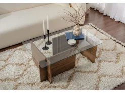 Table basse en bois 