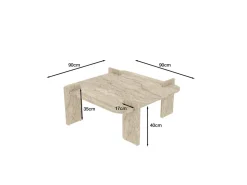 Table basse en bois 