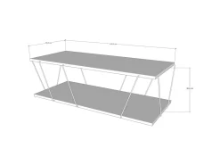 Table basse en bois 
