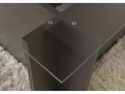 Table basse en verre