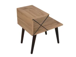 Table de chevet en bois