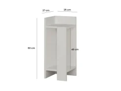 Table de chevet en bois