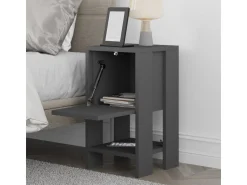 Table de chevet en bois