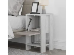 Table de chevet en bois 