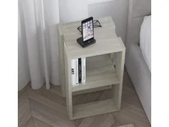 Table de chevet en bois 