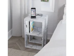 Table de chevet en bois