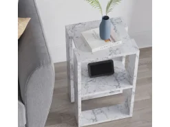 Table de chevet en bois