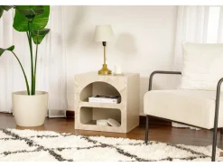 Table de chevet en bois