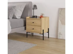 Table de chevet en bois