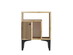 Table de chevet en bois