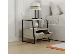 Table de chevet en bois 