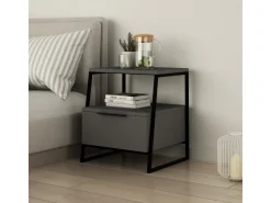 Table de chevet en bois