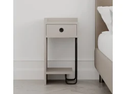 Table de chevet en bois
