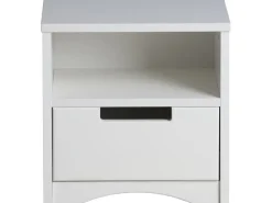 Table de chevet pour enfants "Classic" -40,5 x 39,5 x 30,5 cm- Blanc