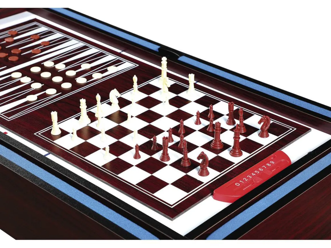 Table de jeux 9 en 1 - 112 x 58 x 79 cm