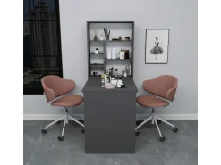 Table de maquillage en bois