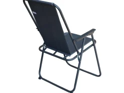 Table et chaises de jardin avec parasol en métal 