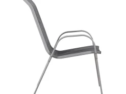 Table et chaises de jardin en textilène