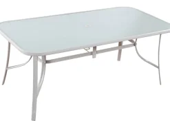 Table et chaises de jardin en textilène