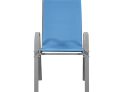 Table et chaises de jardin en textilène