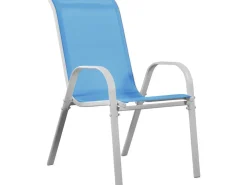 Table et chaises de jardin en textilène
