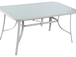 Table et chaises de jardin en textilène 