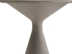 Table et chaises hautes de bistrot empilables "Néora" - 2 places - Taupe