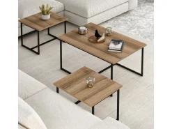 Table gigogne (3 pièces) en bois