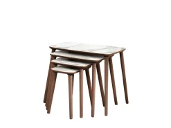 Table gigogne (4 pièces) en bois