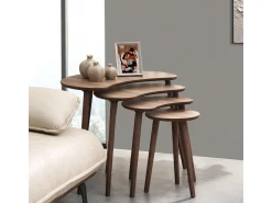 Table gigogne (4 pièces) en bois