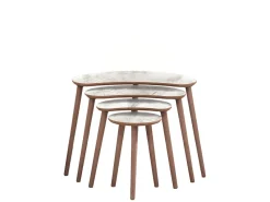 Table gigogne (4 pièces) en bois 