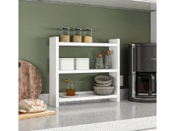 Étagère de cuisine en bois 