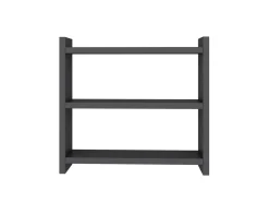 Étagère de cuisine en bois "Cosmic" - 44 x 10 x 40 cm - Gris anthracite